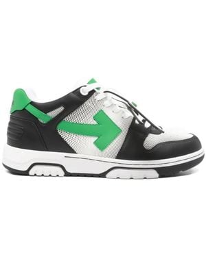 Off-White c/o Virgil Abloh Out Of Office Sneakers - Grün