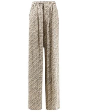 Balenciaga Straight Hosen - Natur