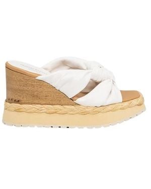 Paloma Barceló Wedges - Blanco