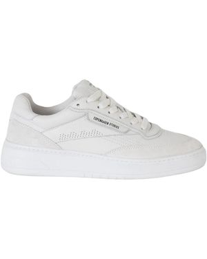 Copenhagen Shoes Leder-Sneaker Mit Synthetiksohle - Weiß
