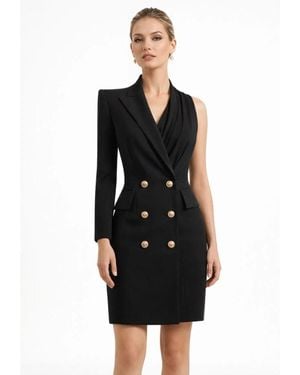 Babylon Shirt Dresses - Black