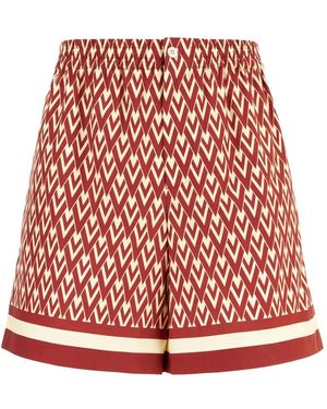 Valentino Garavani Casual Shorts - Red