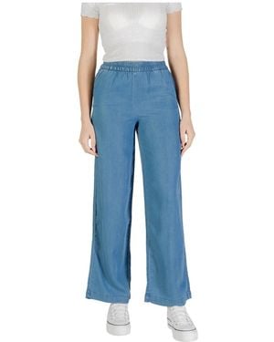 ONLY Wide Jeans - Bleu