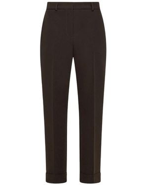 Seventy Slim-Fit Pants - Black