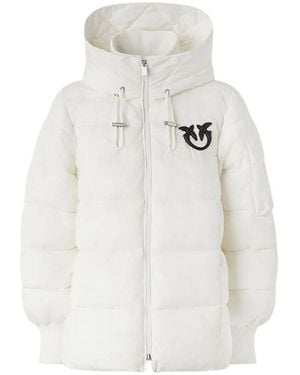 Pinko Down Coats - Blanco