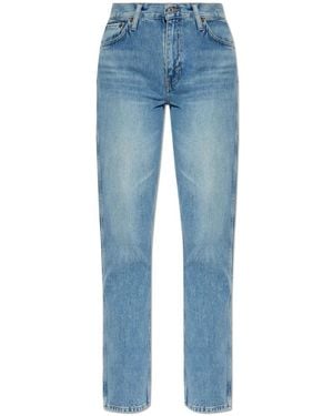 RE/DONE Rechte Jeans - Blauw