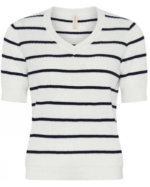 Skovhuus V-Neck Knitwear - Blanco