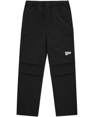 BBCICECREAM Zwarte Cargo Broek Met Astronaut Borduursel