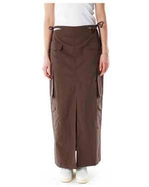Daily Paper Zora cargo skirt - Braun
