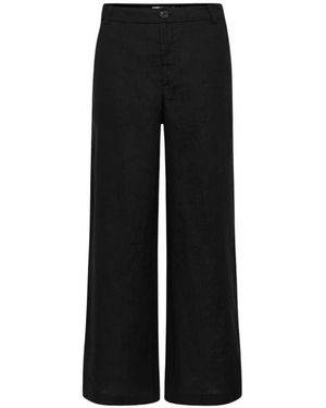 Inwear Wide Trousers - Negro