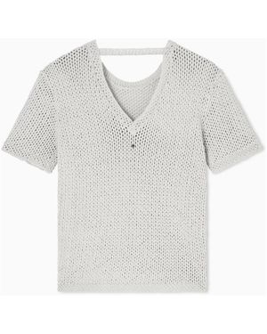 ARMANI EXCHANGE Round-Neck Knitwear - Gris