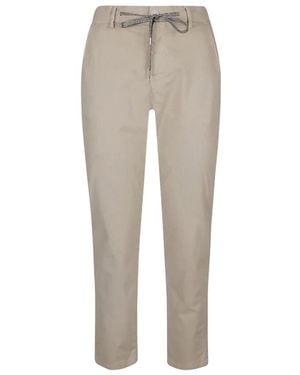 Eleventy Broeken ,Leer Pantalaccio - Grijs