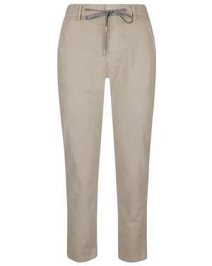 Eleventy Broeken ,Leer Pantalaccio - Grijs
