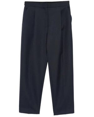 Theory Cropped Trousers - Blue
