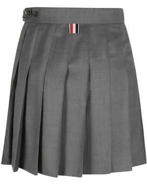 Thom Browne Short Skirts - Gris