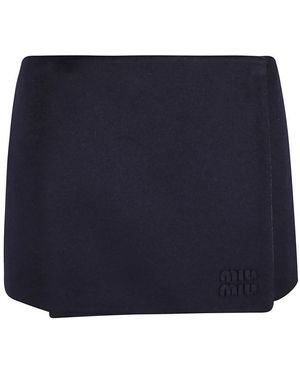 Miu Miu Short Skirts - Azul