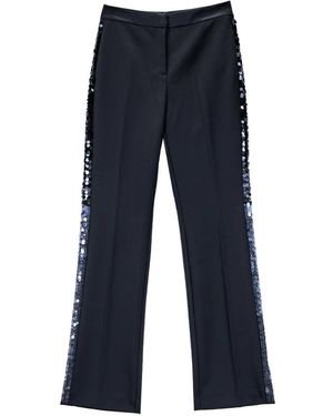 KARL LAGERFELD Wide Trousers - Blue