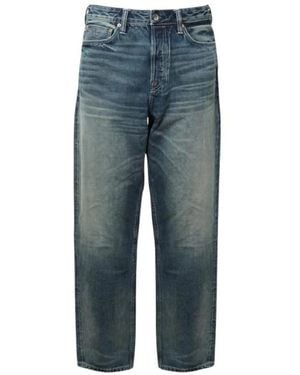 Evisu Straight Jeans - Azul