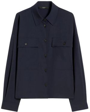 Weekend by Maxmara Light Jassen - Blauw