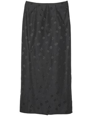 Cecilie Bahnsen Midi Skirts - Grey