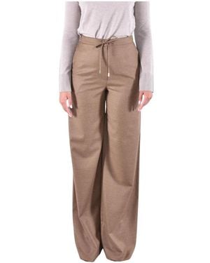 Max Mara Broeken ,Bruin ,Wol Mstrecente Broeken
