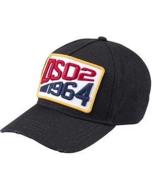 DSquared² Patch Baseball Cap - Blau