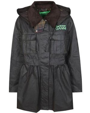 Barbour Jassen ,Groen ,Parkas - Zwart