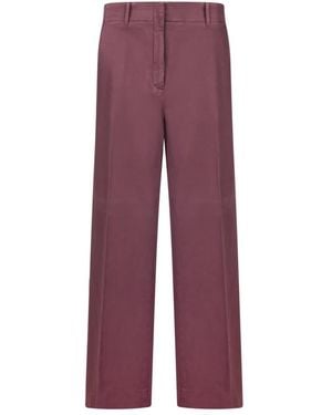Incotex Wide Trousers - Morado