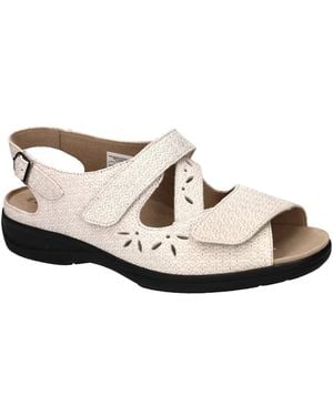 SOLIDUS Lia Wedge Sandaal - Wit