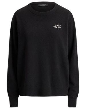 Ralph Lauren Round-Neck Knitwear - Noir