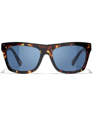 CHANEL Square Sonnenbrillen - Blau