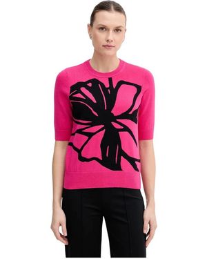 DKNY Round-Neck Knitwear - Rosa