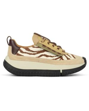 4Ccccees Schoenen ,Leer Kapok Sneaker - Metallic