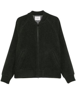 Circolo 1901 Bomber Zip Luxury Wool - Schwarz