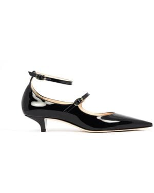 PROSPERINE® Puntige Lakleren Damesschoen - Zwart