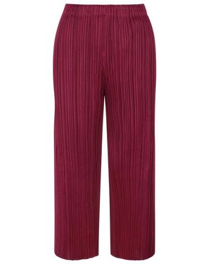 Issey Miyake Wide Trousers - Rosso