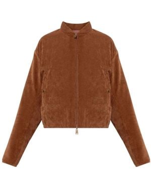 Moncler Light Jackets - Marrón