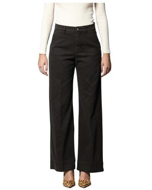 Mason's Wide Trousers - Black