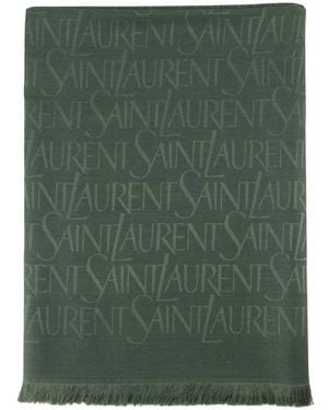 Saint Laurent Silk Scarves - Green