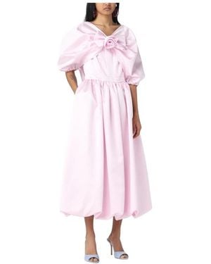 Vivetta Rosa Rose Aline Midi Kleid - Pink
