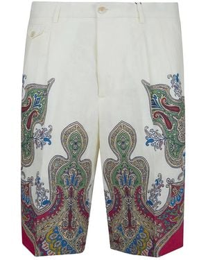 Etro Casual Shorts - Gray