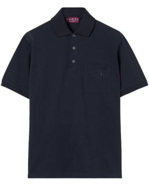Gucci Polo Shirts - Blue