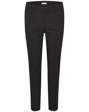 Part Two Slim-Fit Trousers - Black