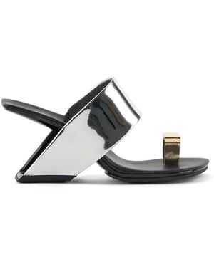 United Nude Heeled Mules - Black