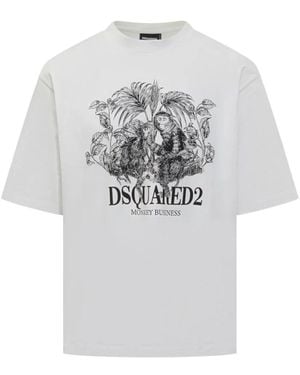 DSquared² T-Shirts - Grey
