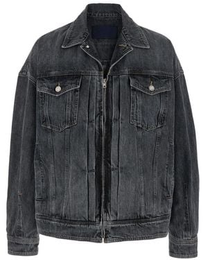 Juun.J Denim Jackets - Nero