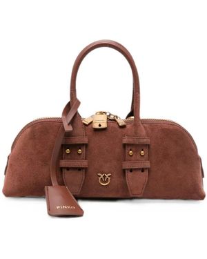 Pinko Tassen ,Bruin ,Nylon Tassen