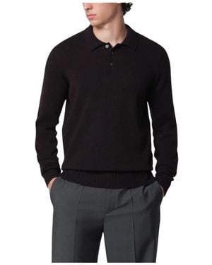 Drumohr Polo Shirts - Black