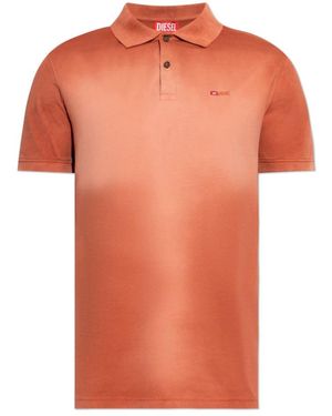 DIESEL Tops ,Oranje ,Polo Shirts
