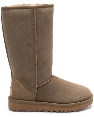 UGG Schoenen ,Bruin ,Leer Classic Tall Ii Boot